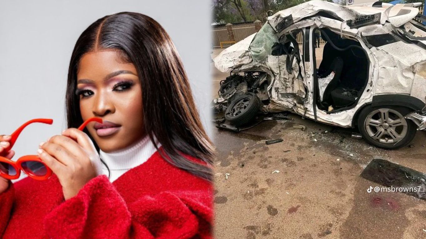 Limpopo star Kharishma fighting for her life after a near-fatal car crash