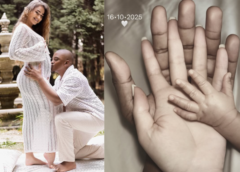 Celebrity couple Naked DJ and Kayleigh Schwark welcome new baby