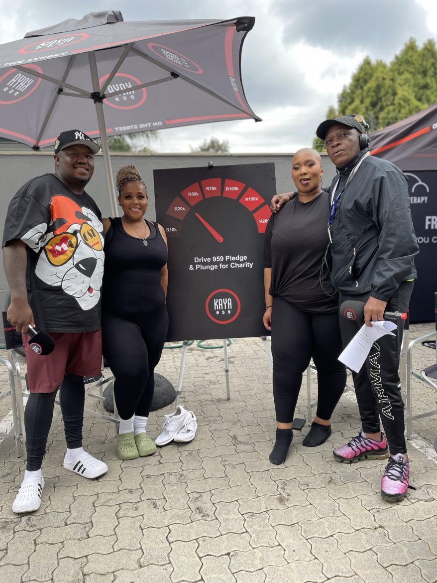 Drive 959’s Pledge and Plunge Raises R200,000 for Community Causes
