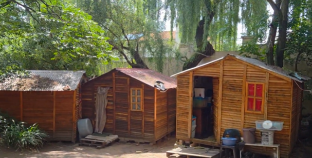 Joburg officials bust hijacked Bryanston property operating as informal settlement