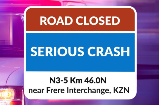 Significant delays are being experienced on the N3 in KwaZulu-Natal following a tragic crash that claimed the lives of three people. 