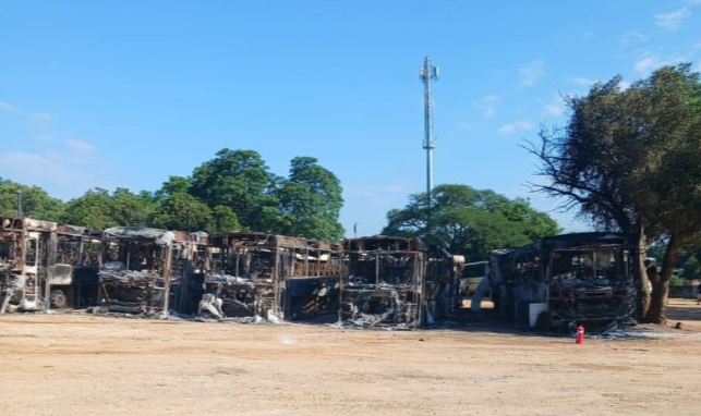 Fire destroys ten Buscor buses at Barberton, no injuries reported