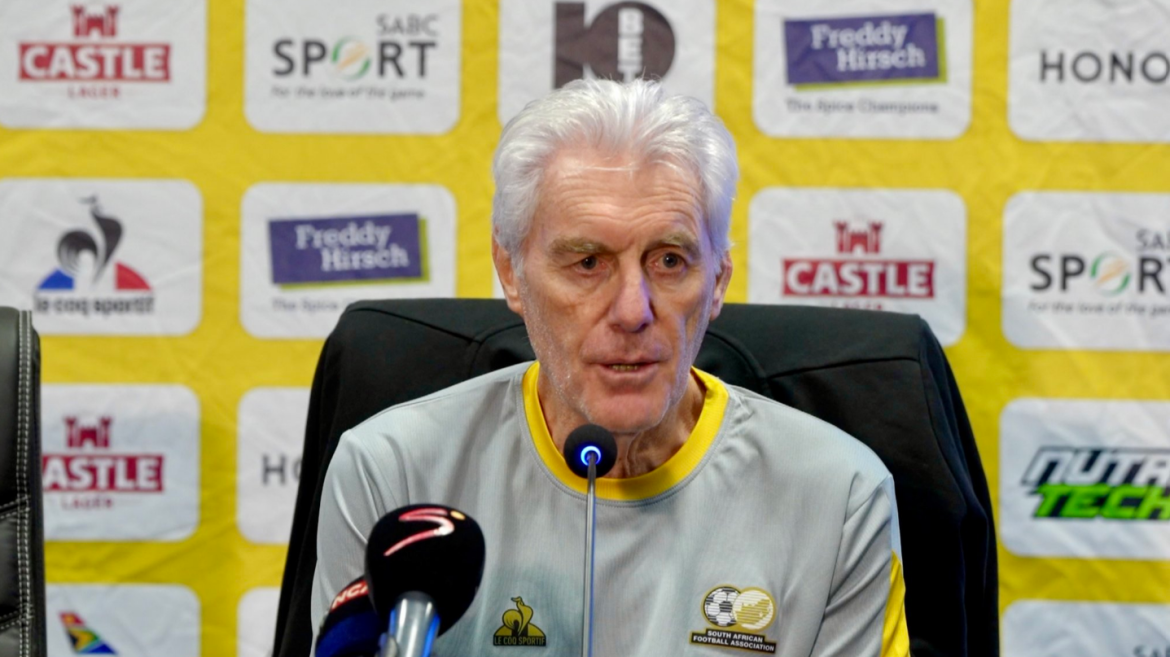 Hugo Broos unveils final Bafana Bafana AFCON Squad