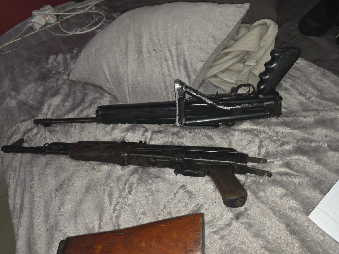 Roodepoort man arrested with rifles and more than 80 rounds of ammunition