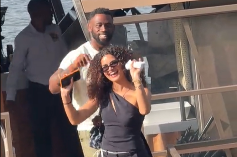 WATCH: Siya Kolisi goes public with his new LOML, Rachel in Zimbabwe
