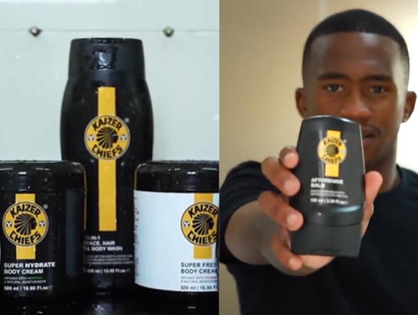 Kaizer Chiefs kick off new skincare venture in partnership with Shoprite