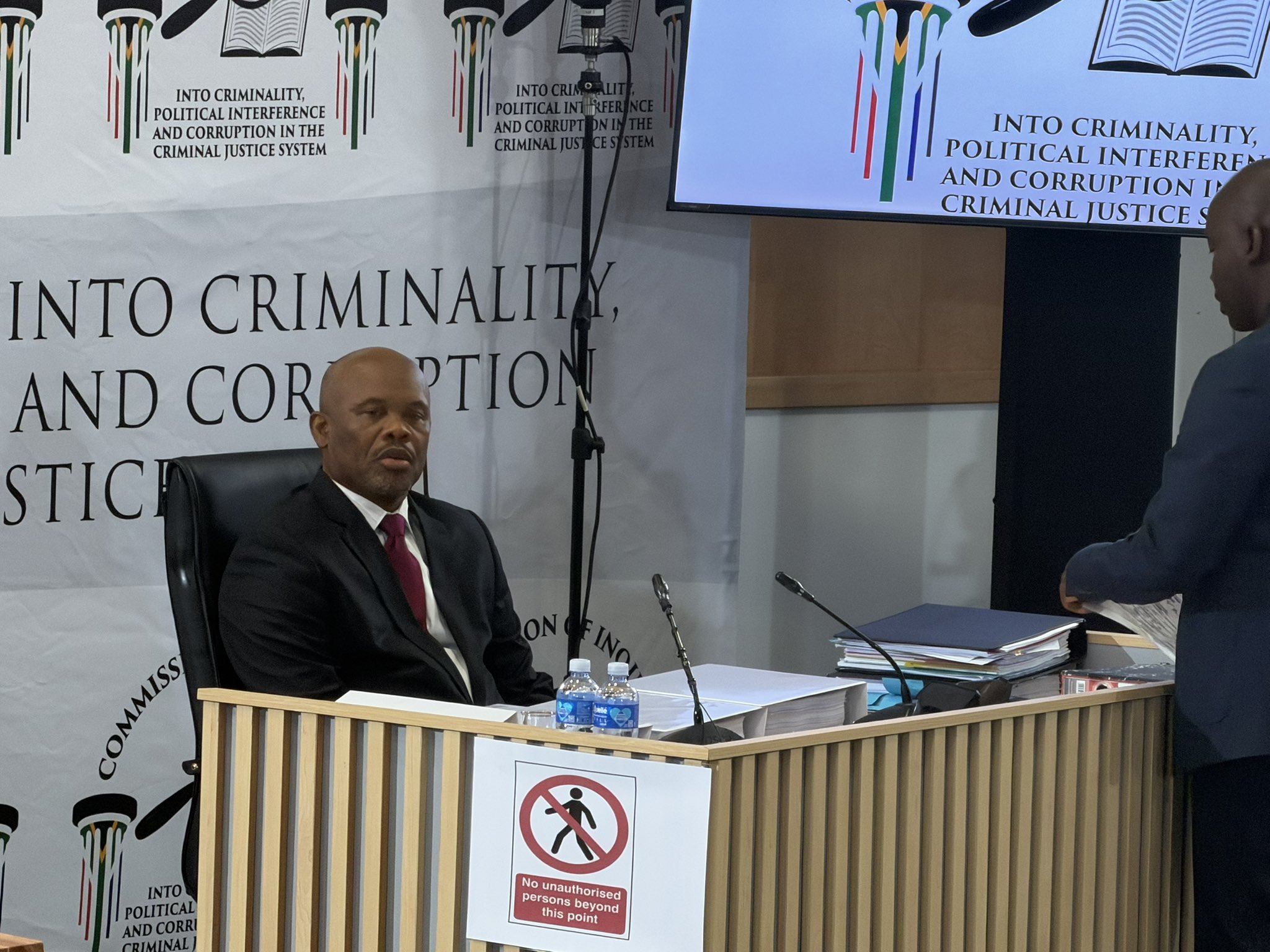 Sibiya rejects claims of benefits from Matlala during heated testimony at Madlanga