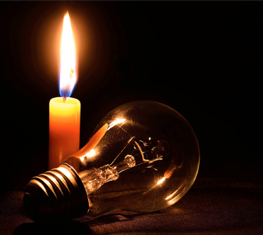 Electricity/ candles