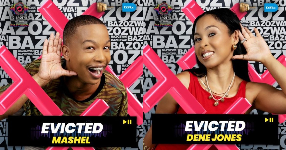 Double eviction shocks Big Brother Mzansi as Mashél and Dede exit the house