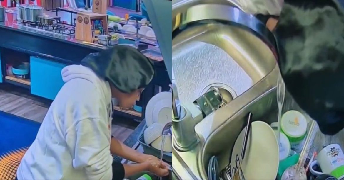 Big Brother Mzansi backlash as Thandeka defends unhygienic use of kitchen sink