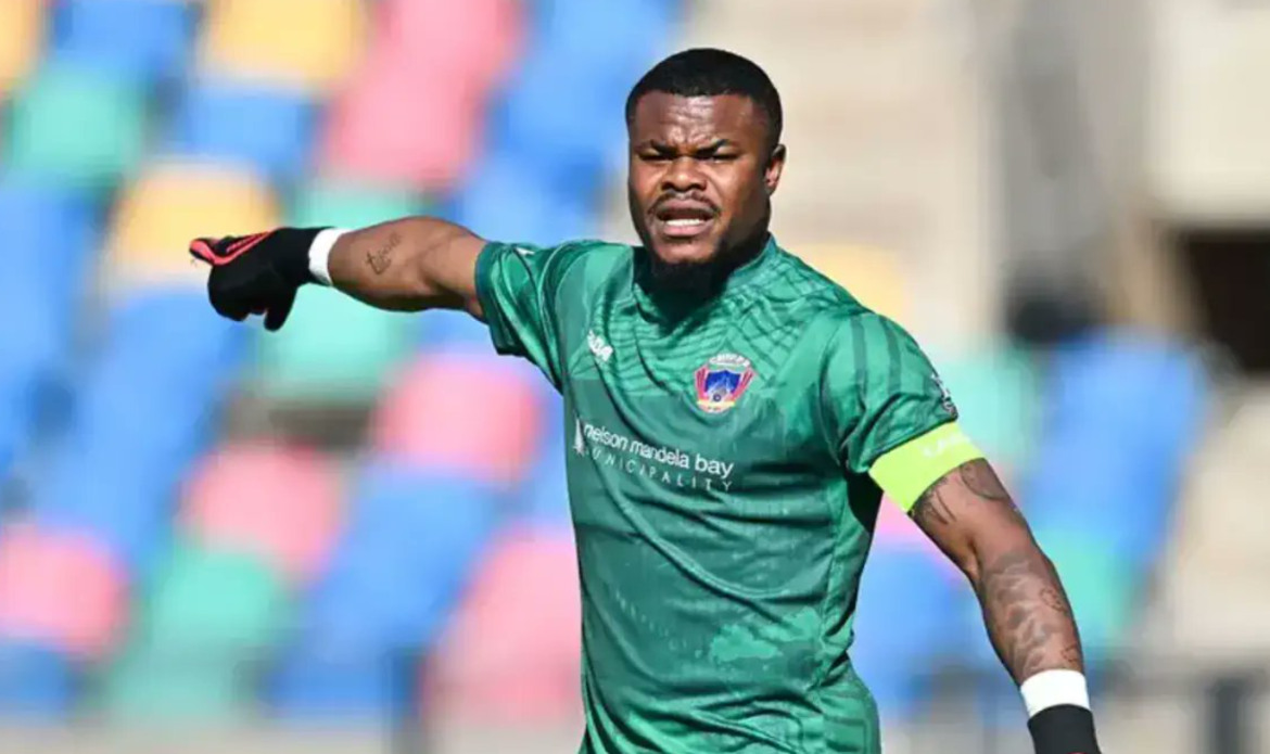 Super Eagles star Stanley Nwabali parts ways with Chippa United