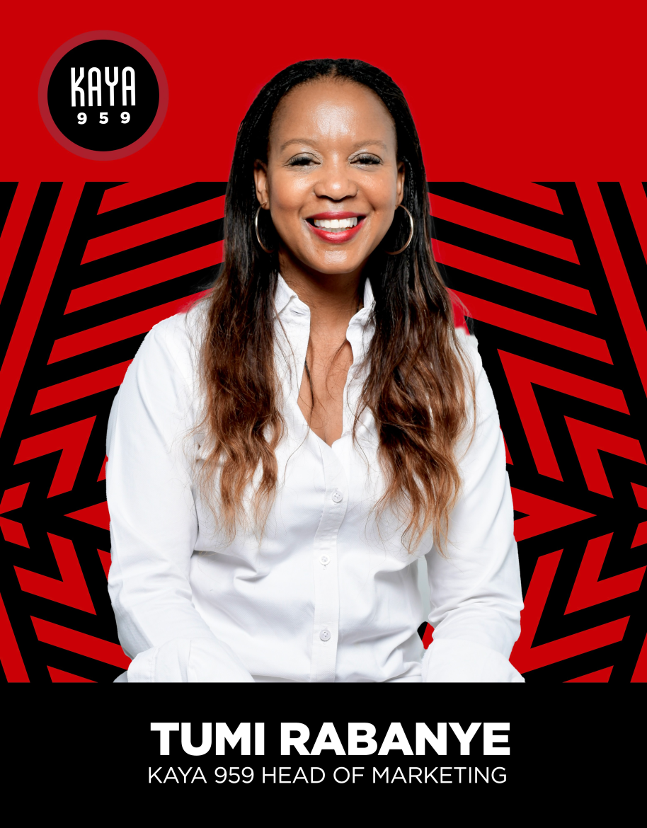 Tumi Rabanye appointed Head of Marketing at Kaya 959
