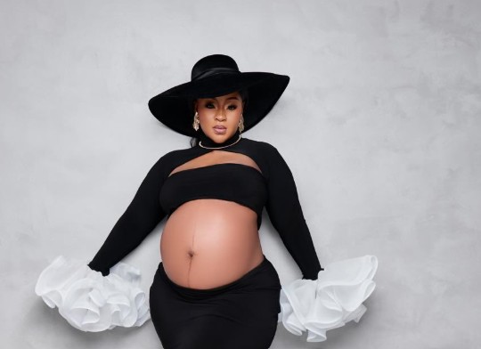 PICS: Gogo Skhotheni announces pregnancy following devastating loss of son in 2024