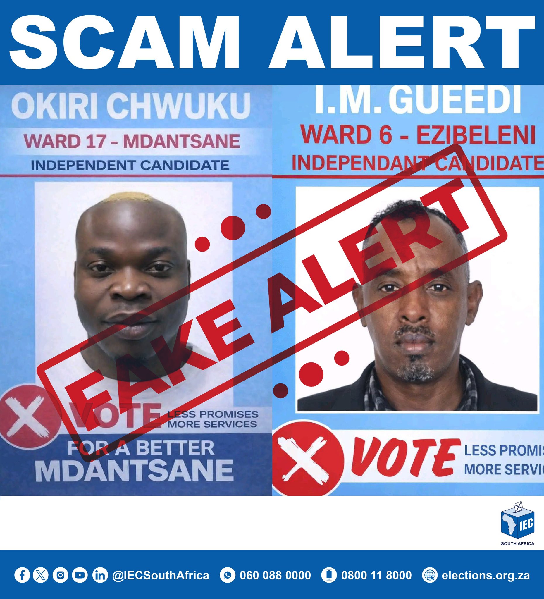 Social media claims of foreign nationals contesting local elections are false and misleading