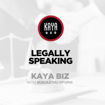 Legally Speaking