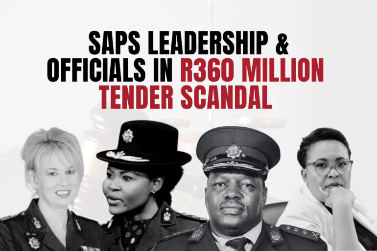 Infographic: Inside the R360 million SAPS tender scandal – key officials, charges and what happened