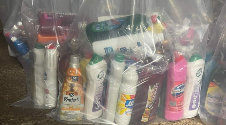 Fake household detergents worth millions seized at a Boksburg informal settlement