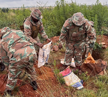 Zama zamas run for cover as soldiers pounce on illegal mining hotspots