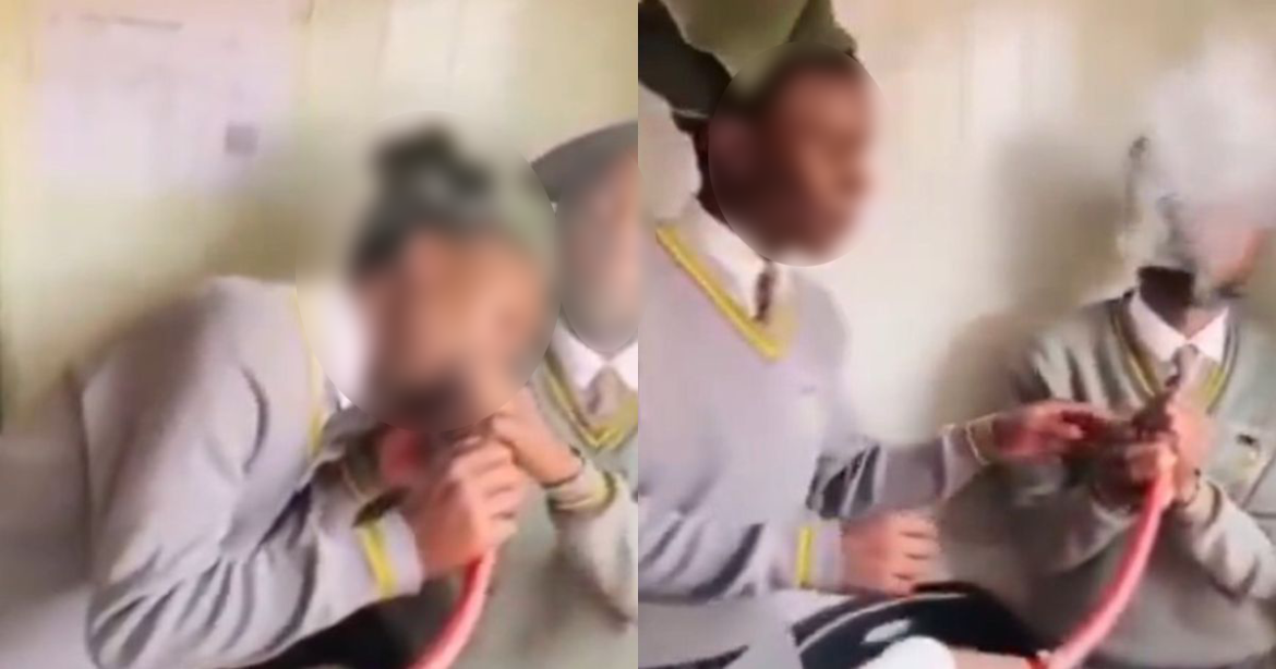 Fire extinguisher ‘smoking’: The deadly new school trend parents need to know about