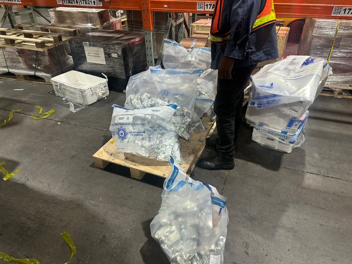 R2.8 million worth of drugs seized at OR Tambo International Airport
