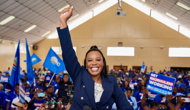 The Democratic Alliance (DA) has officially named Khathutshelo Rasilingwane as its mayoral candidate for Ekurhuleni.