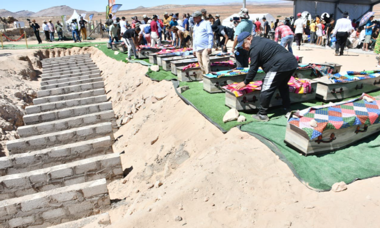 Sacred homecoming: Khoisan ancestors laid to rest after century in exile