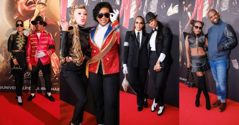 GALLERY: Michael Jackson biopic debuts in SA this week after star-studded premiere