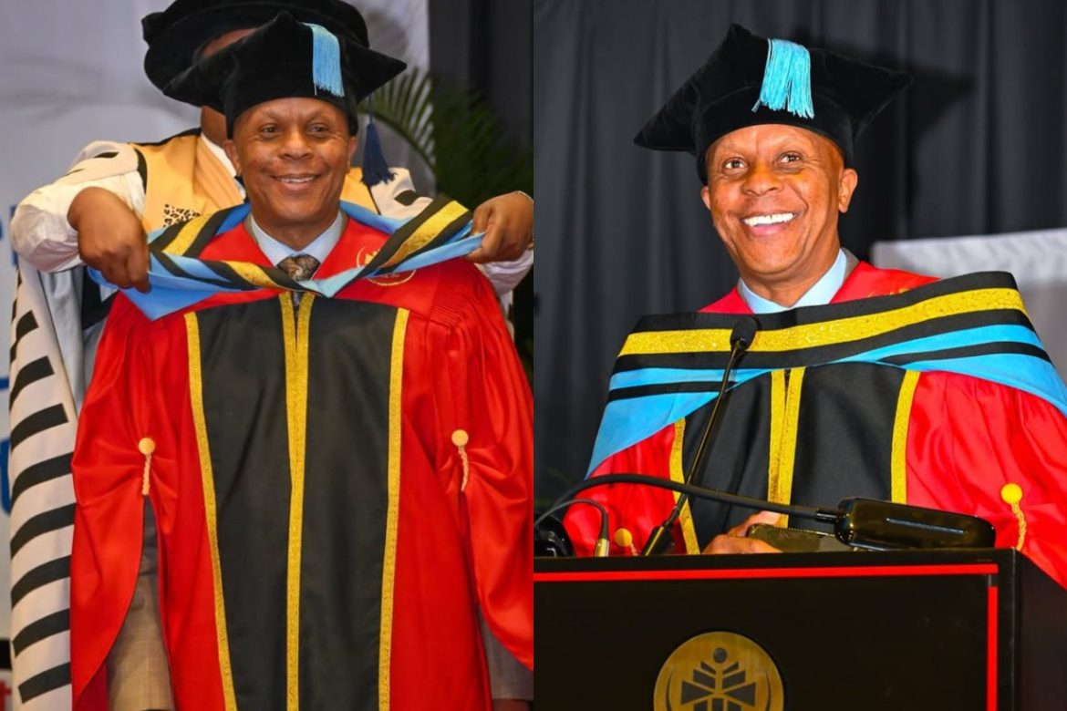 PICS: From ‘16V’ to Dr – Doctor Khumalo receives honorary doctorate
