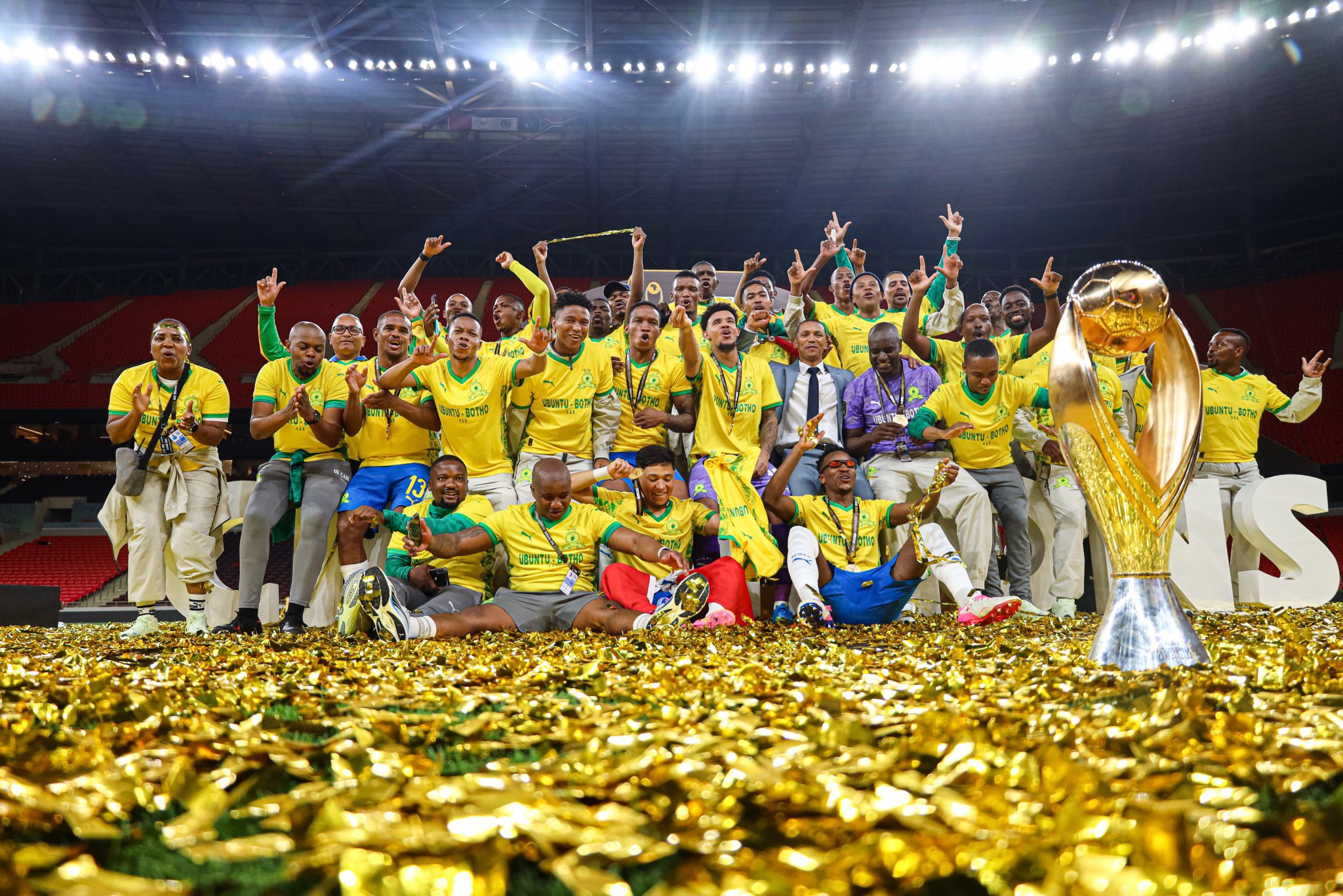 Sport Minister Gayton McKenzie praised the club for bringing pride to South Africa with their continental success