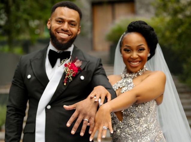 PICS: Inside Pretty and Lehasa's lavish Skeem Saam wedding as dark secrets loom