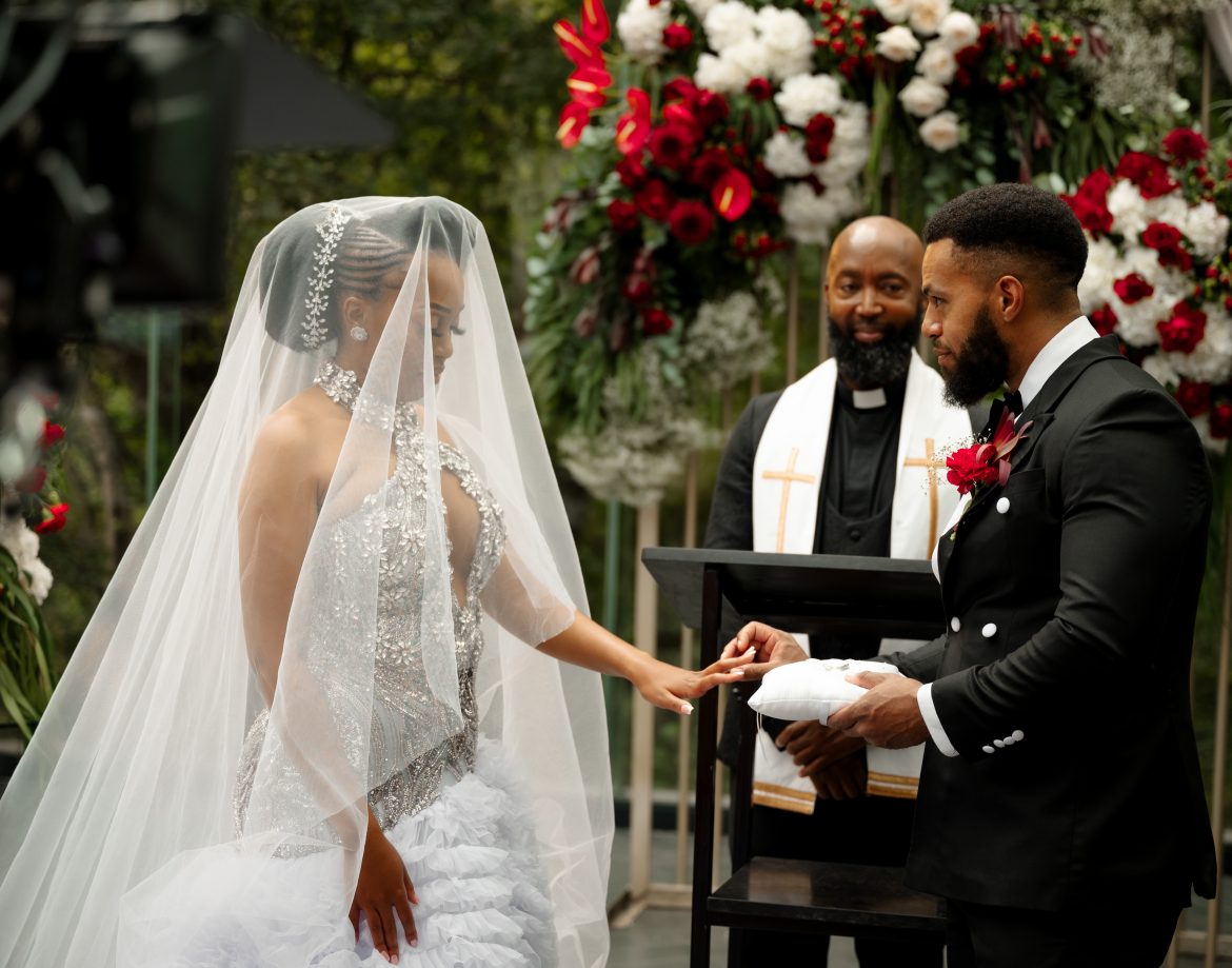 PICS: Inside Pretty and Lehasa's lavish Skeem Saam wedding as dark secrets loom