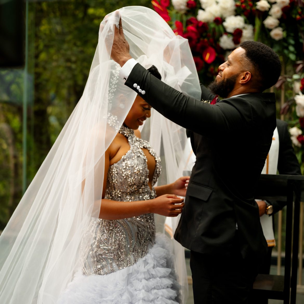 PICS: Inside Pretty and Lehasa's lavish Skeem Saam wedding as dark secrets loom