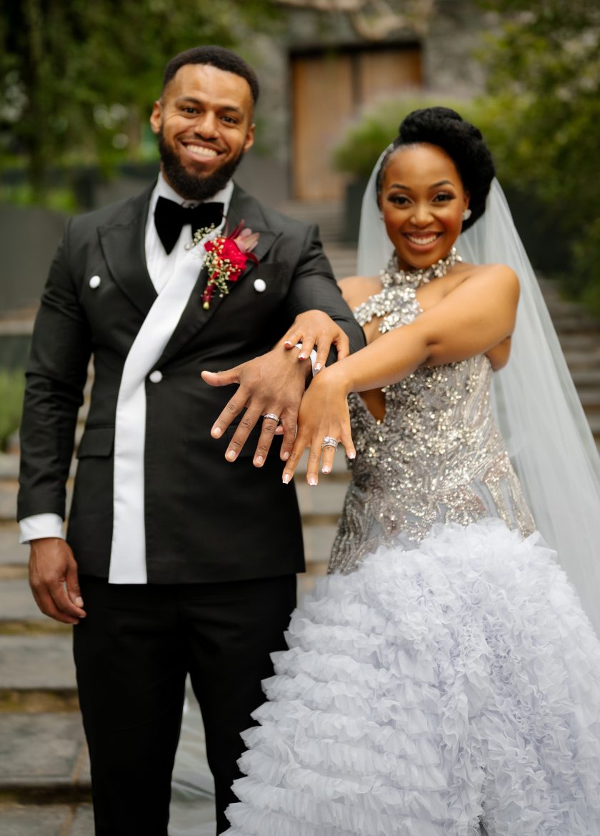 PICS: Inside Pretty and Lehasa's lavish Skeem Saam wedding as dark secrets loom