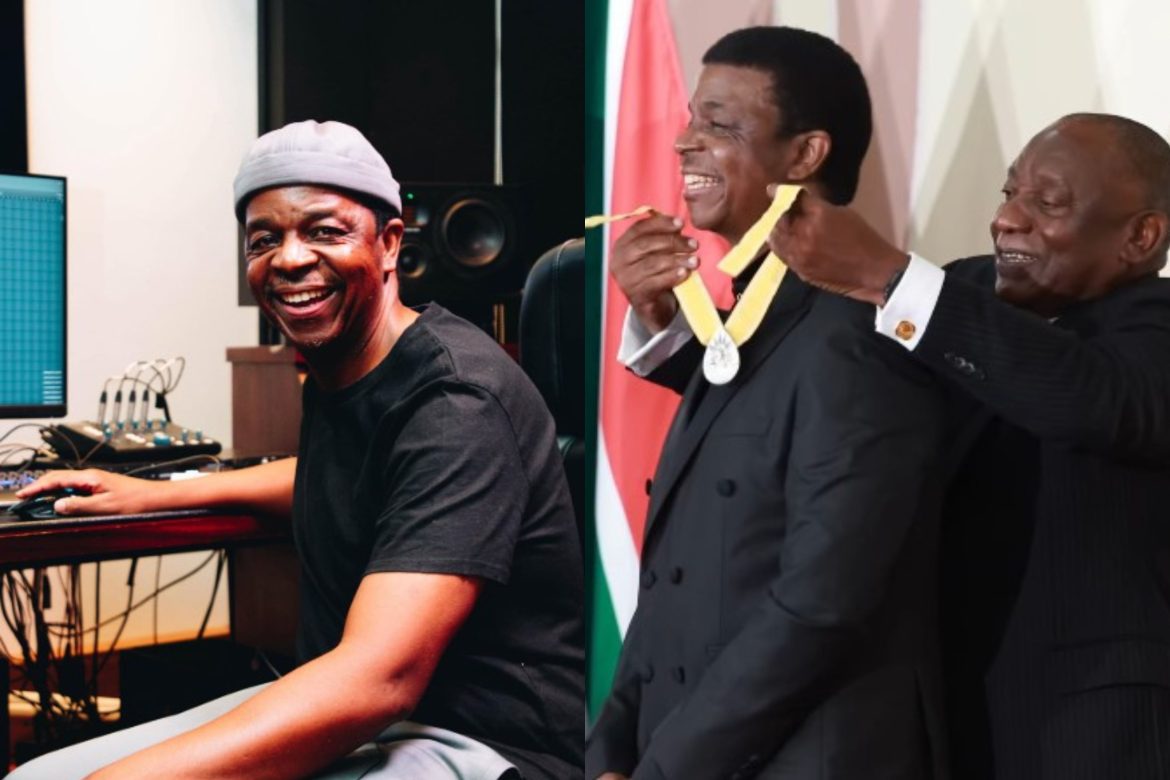WATCH: Oskido receives prestigious Order of Ikhamanga for uplifting young musicians