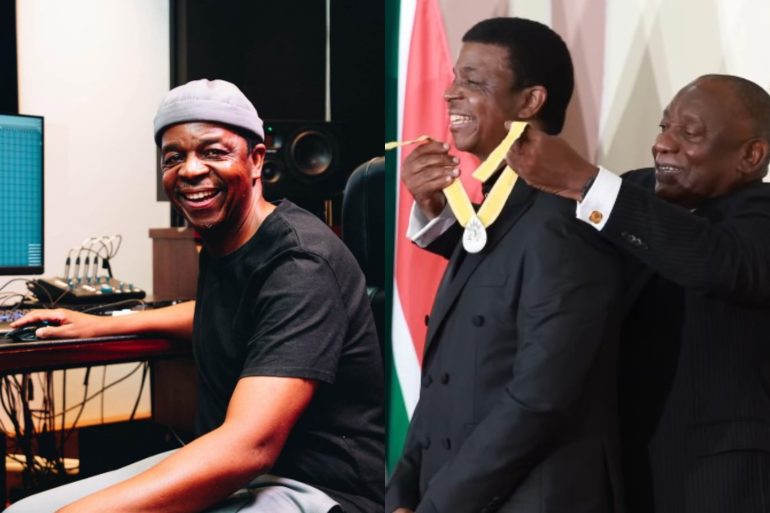WATCH: Oskido receives prestigious Order of Ikhamanga for uplifting young musicians