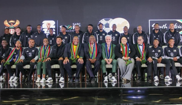 Ramaphosa rallies Bafana Bafana as Broos names final World Cup Squad