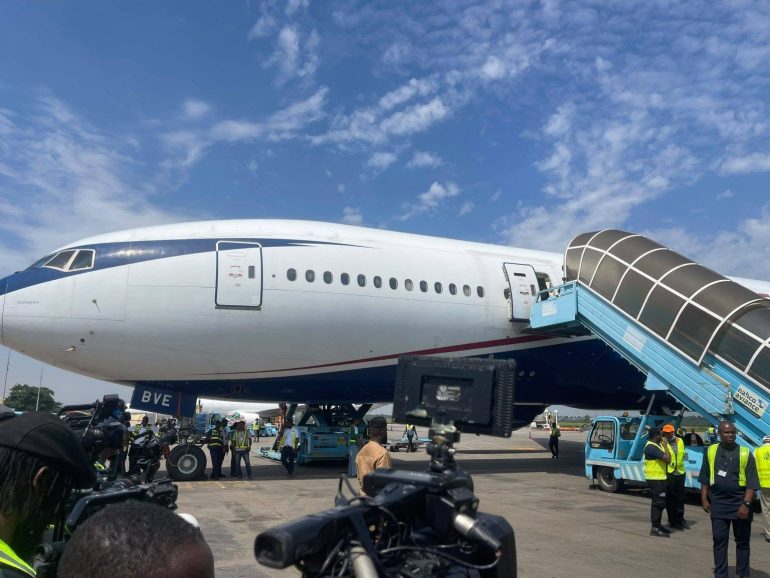 586 Nigerians repatriated from South Africa, with 268 on first flight