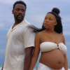 Watch: Bonko Khoza and Lesego reveal baby number two in a stunning beach shoot