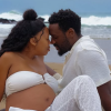 Watch: Bonko Khoza and Lesego reveal baby number two in a stunning beach shoot