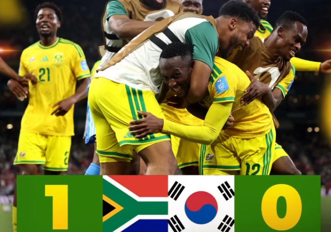 Chakalaka 1, Kimchi 0: The memes that had Mzansi crying with laughter after Bafana's historic win