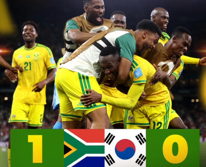 Chakalaka 1, Kimchi 0: The memes that had Mzansi crying with laughter after Bafana's historic win