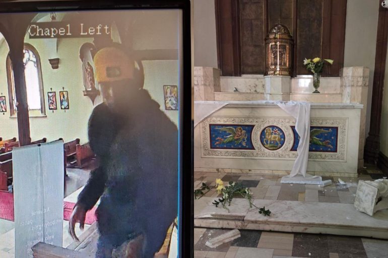 Zimbabwean national arrested over R350k vandalism at Braamfontein church