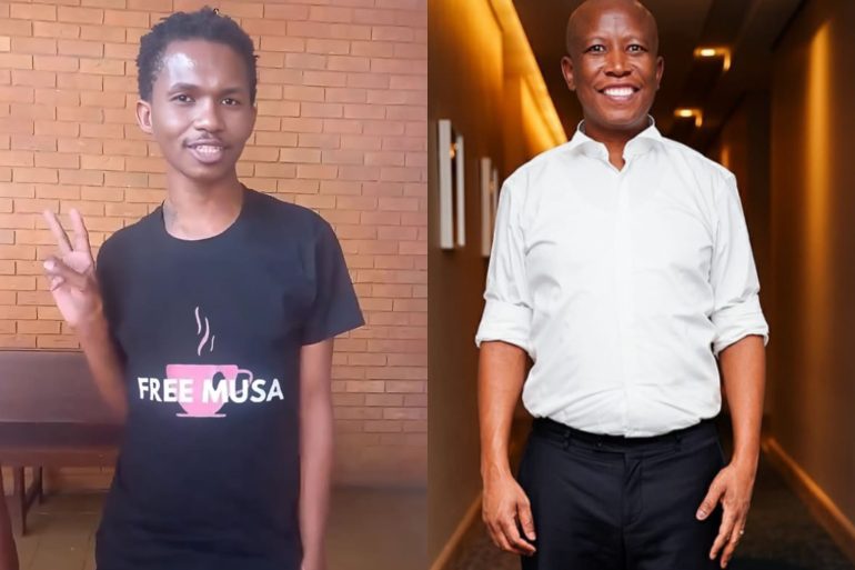 Musa Khawula apologises to Julius Malema and wife after court order