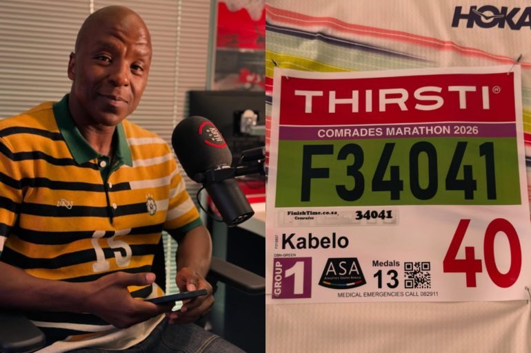 Kabelo Mabalane completes his 14th Comrades Marathon after nearly calling it quits