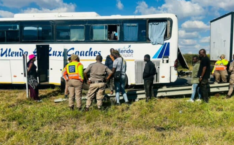 Overloaded Malawi-bound bus intercepted in Limpopo with 104 passengers