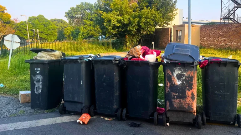 Overflowing rubbish piles raise public health concerns across Johannesburg suburbs