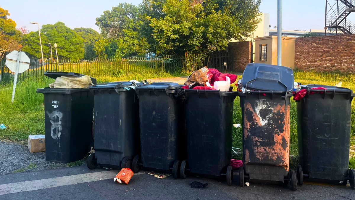 Overflowing rubbish piles raise public health concerns across Johannesburg suburbs