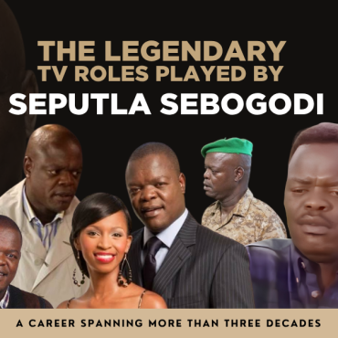 INFOGRAPHIC: Seputla Sebogodi’s iconic TV roles through the years
