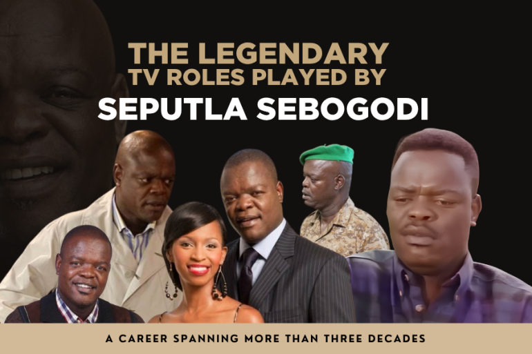 INFOGRAPHIC: Seputla Sebogodi’s iconic TV roles through the years