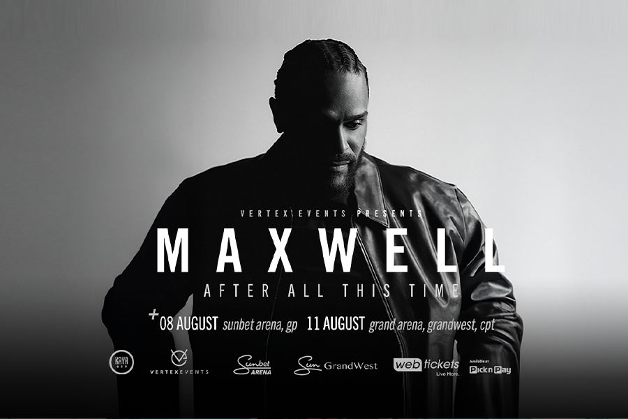 WIN double tickets to see Maxwell live at SunBet Arena this Women’s Day weekend